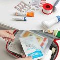 First Aid Kit Empty Medical Storage Bag First Aid Bag Compact Lightweight for Emergency at Home Office Car Outdoors Hiking. 