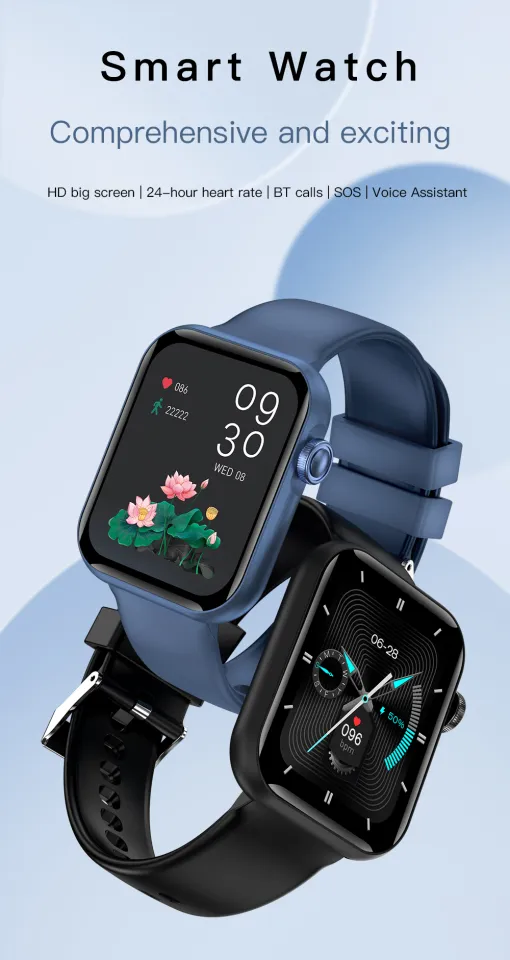 2024 Men Women M1 Smartwatch Bluetooth Call Digital Smart Watch