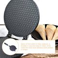 1 Piece Nonstick Waffle Cone Making Mold Kitchen Gas Baking Tool Mould For Home, Kitchen, Restaurant 18cm.