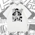 Men's T-shirt Anime ONE PIECE Luffy Graphic Tshirt Cartoon Harajuku T Shirts Male Clothes Y2k Streetwear Top Tees Comics Blouse.