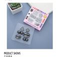 10 Pcs Magnet Set With Polished Black Magnetic Balls Toy Game for Kids Playing.