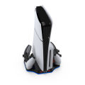 Dual Controller Charger With LED Indicator Lights RGB Cooling Base Compatible With PS5/PS5 Slim Host Digital Optical Drive Version.