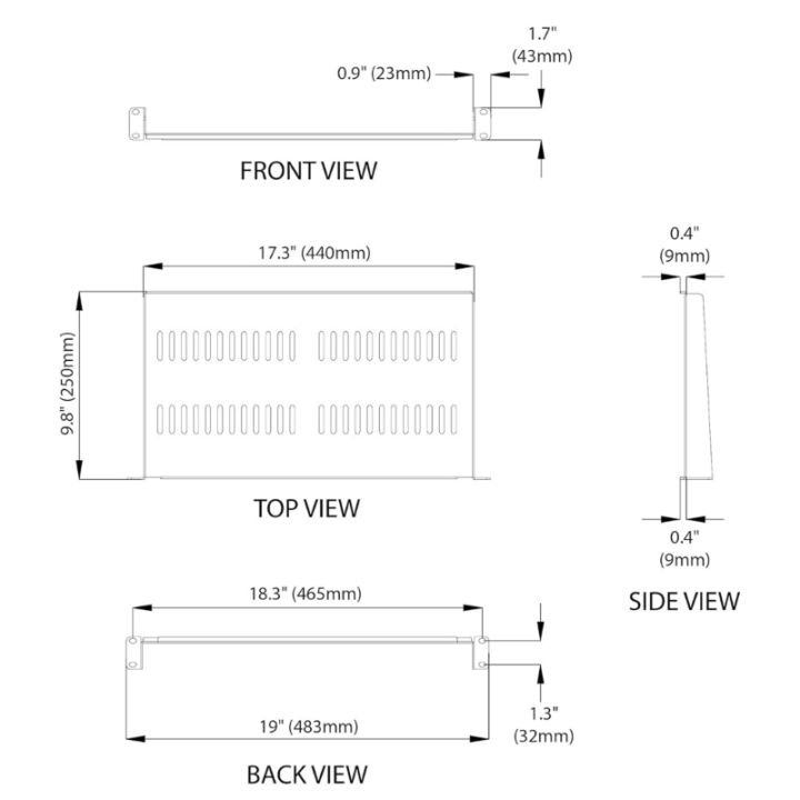 1U%20Server%20Rack%20Shelf%20Universal%20Vented%20Rack%20Mount%20Cantilever%20Tray%20for%2019%20Cabinet%20-%20Image%202