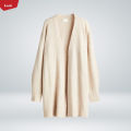 Womens Soft Wool Blend Long Knit Cardigan From Levin. 