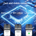 Aluminum CarPlay Adapter Box - Wired to Wireless, Android Auto 2-In-1 Vehicle Connectivity. 