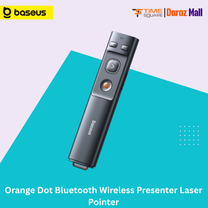 Orange Dot Bluetooth Wireless Presenter Laser Pointer