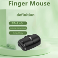 Wireless Finger Mouse Bluetooth 2.4G Mouse 1000DPI Ring Mouse Horizontal and Vertical Use Perfect for PC Laptop Computer. 