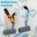 Migeet Double Paint Roller Adjustable Double-Sided Multi-Function Paint Brush Painting Roller DIY Graining Tool for Wall Decor. 