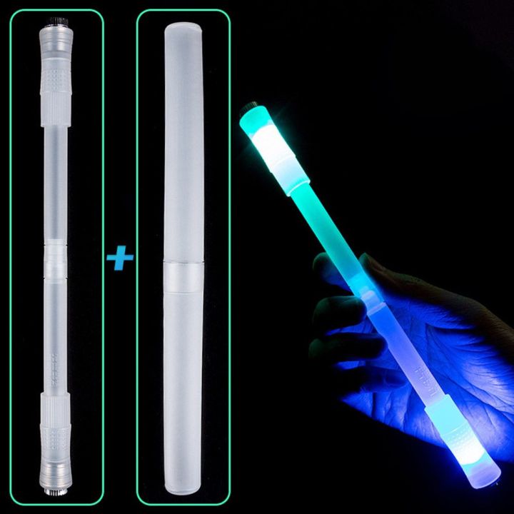 Office School Supplies Novelty Non Slip Flash Pens Intelligence Toy Aggravated Light-Up Toys Rotating Turn Rotating Gaming Pen Spinning Pen