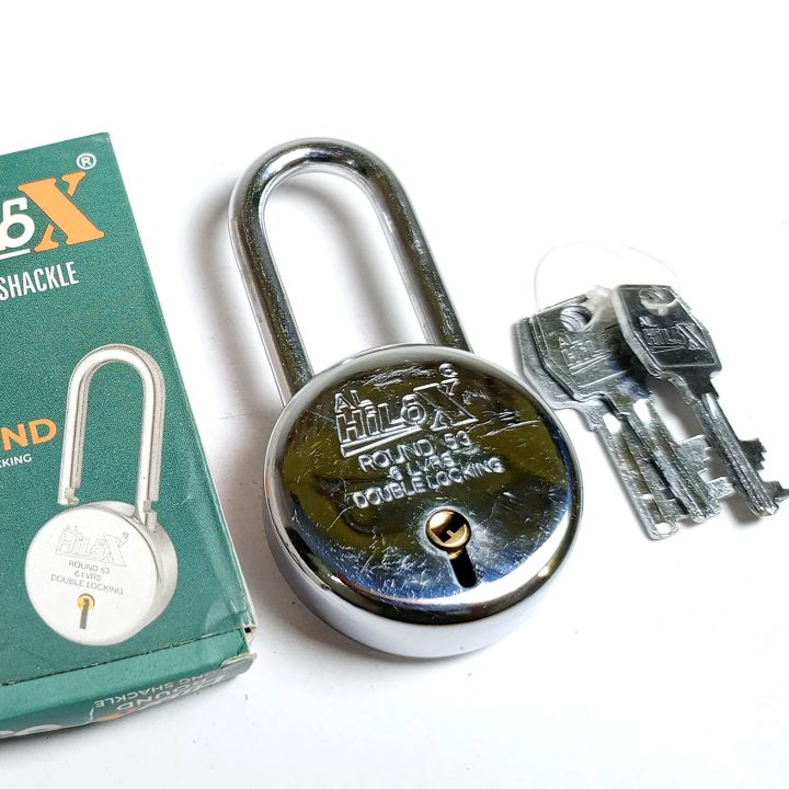 Special steel locks of extra long shakel /Tala for home, store and office. ( 53 mm lock )