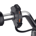 QC3.0 Motorcycle USB Charger 30W USB Fast Charger Waterproof Handlebar Mounting Bracket Charger for Bike Digital Camer. 