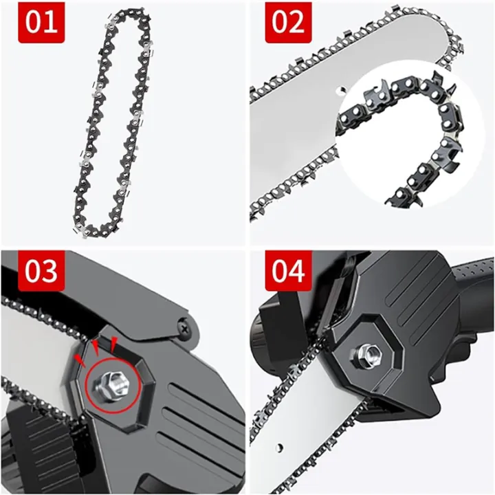4Pcs%20Mini%20Chainsaw%20Chain%204%20Inch%20Guide%20Saw%20Chain%201/4%20LP%20Pitch,%2028%20Sections%20for%20Electric%20Protable%20Handheld%20Chain%20Saw%20Easy%20Install%20Easy%20to%20Use%20-%20Image%205