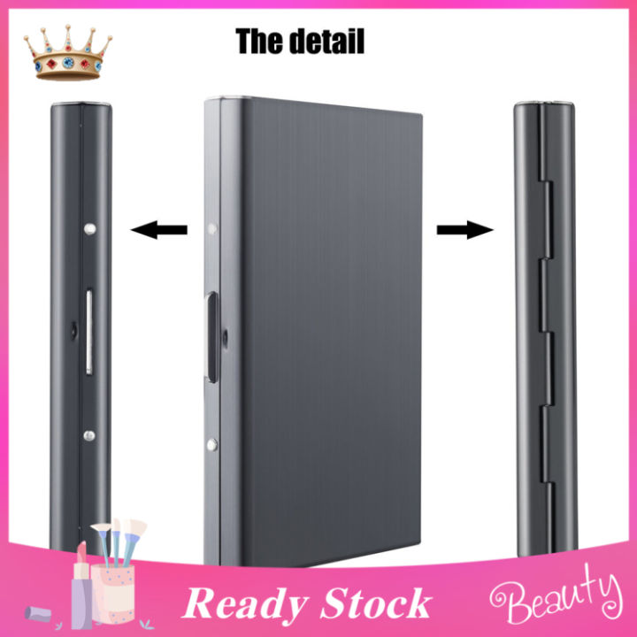 Stainless%20Steel%20Business%20ID%20Credit%20Card%20Holder%20RFID%20Blocking%20Protector%20Case%20Box%20-%20Image%203