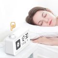 New Large Screen LED Alarm Clock ABS Visual Timer Digital Desk Clock Silent Home Decor Mini Electronic Clock.