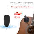 Violin UHF Wireless Microphone Portable Musical Condenser Instrument Microphone Wireless Guitar Microphone for Violin Amplifier. 
