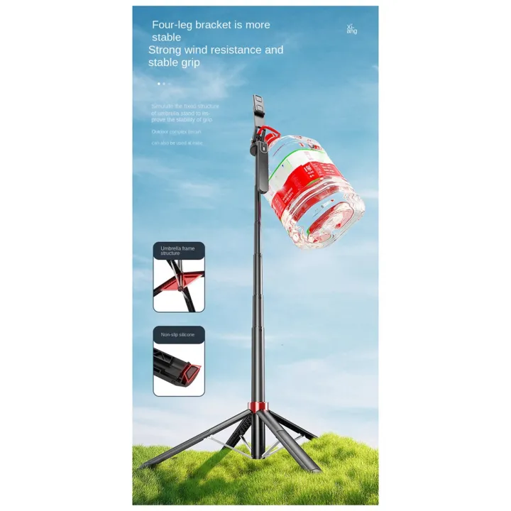 P185%20Aluminum%20Alloy%201.6M%20Handheld%20Stabilizer%20Floor%20Telescopic%20Pole%20Quadrupod%20Mobile%20Phone%20Bluetooth%20Selfie%20Stick-B%20Easy%20Install%20Easy%20to%20Use%20-%20Image%208