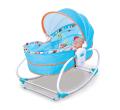 Mastela 5 in 1 Baby Bassinet Rocker Rocking Napper, Bounce, Removable Baby Bassinet and Chair with Melody (Assorted Colors). 
