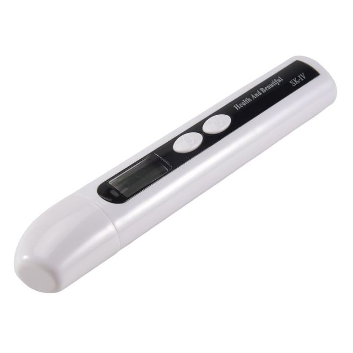 Dermometer Portable Digital Monitor Detector Skin Sensor Face Skin Moisture Tester ...