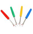 Plastic handle stich opener tools Needle - Steel; Handle.