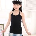 2-11Y Kids Baby Boys Vests T-shirts Children Summer Vest Top Ou2023tfit Kid Boy Girl Solid Tops Clothes Cotton Tees Black Playsuits.
