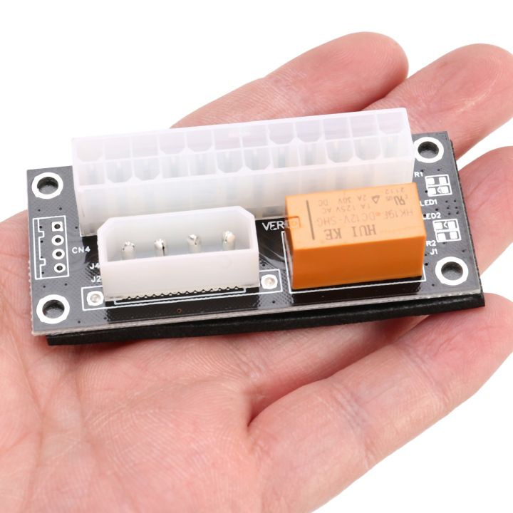 Dual%20PSU%20Power%20Supply%20Sync%20Adapter%20Add2Psu%20ATX%2024Pin%20to%204Pin%20Molex%20Synchronous%20Connector%20Riser%20Cable%20Miner%20Mining%20-%20Image%209