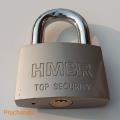 HMBR heavy duty security lock 50 mm Tala Padlock. 