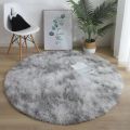 60cm Round Rug Mat Fluffy White Carpets For Living Room Soft Home Decor Bedroom Room Decoration Salon Thick Pile Rug.