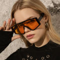 New Fashion Big Frame One Piece Lens Sunglasses Outdoor Street Casual Cycling Glasses For Men And Women. 