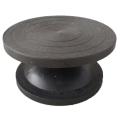 Individual Wheel Turntable Turntable Clay Sculpture Modeling Pottery Multi-Function Manual Turntable Turntable Carving Table Pottery Wheel Black.