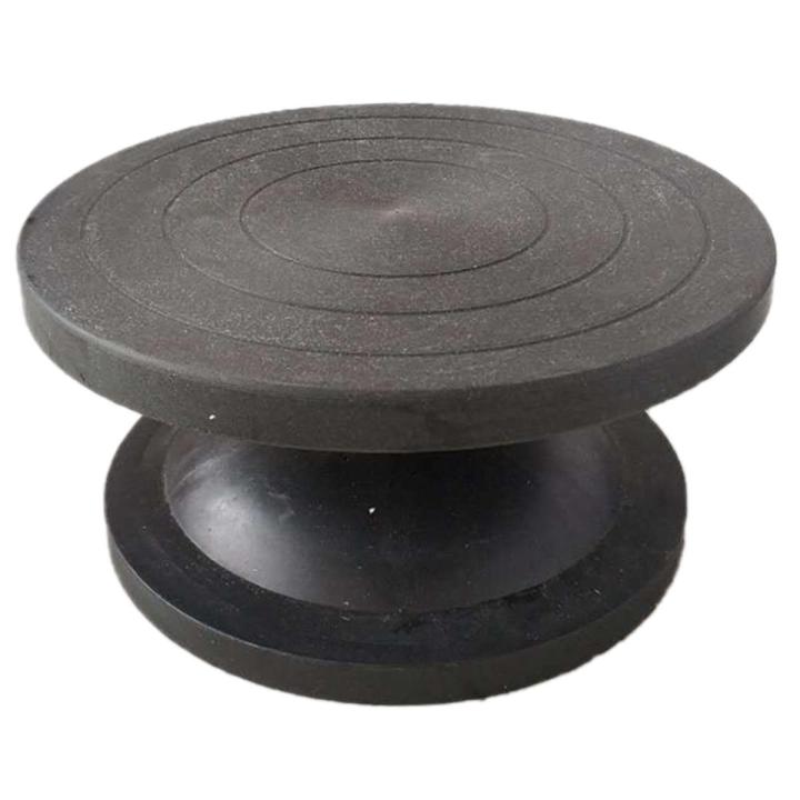 Individual Wheel Turntable Turntable Clay Sculpture Modeling Pottery Multi-Function Manual Turntable Turntable Carving Table Pottery Wheel Black