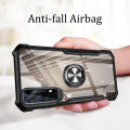 Phone Case Realme Narzo 30 Back Cover Magnetic Transparent Clear Armor Ring Shockproof Back Cover for Realme Narzo 30 Case.