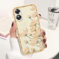 For OPPO A17 A17K Case Silicone Soft Phone Cover For OPPO A 17 A17 K OPPOA17 CPH2477 Flower Cloud Funda Couqe Shell Cases Bumper.
