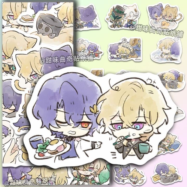 Honkai%20Star%20Rail%20Merch%20Character%20Stickers%20Aventurine%20Dr.%20Ratio%2080%20Pieces%20Anime%20Collection%20-%20Image%202