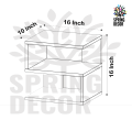 Bedside table corner table sofa side table bedroom bed side table SPBT219. 
