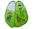 Ben 10 Tent  House With 50 pcs - Green color. 