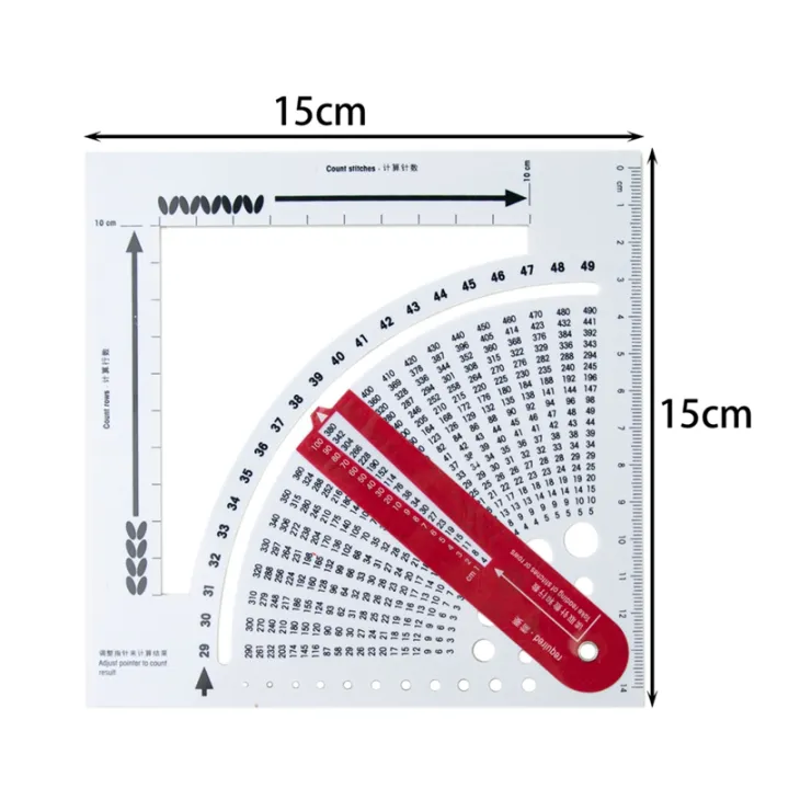 Knitting%20Gauge%20Converter%20Calculate%20Number%20of%20Stitches%20Rows%20Knitting%20Stable%20Plastic%20Calculator%20DIY%20Apparel%20Sewing%20Easy%20Install%20Easy%20to%20Use%20-%20Image%203