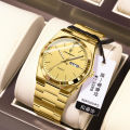 Poedagar 930 European And American Fashionable Stailnless Steel Men's Quartz Watch For Men. 