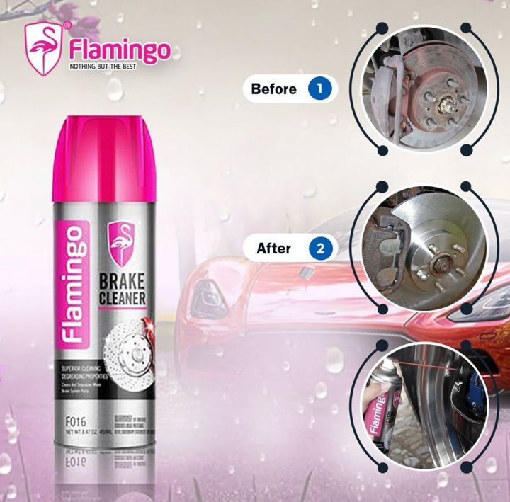 Flamingo Brake Cleaner 450 Ml Degreaser for Automotive Use