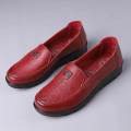 Leisure Women Shoes, High Quality Leather Flat Shoes For Women, Comfortable Handmade Loafers. 