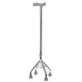 Quad Cane Walking Stick For Greater Weight Bearing. 