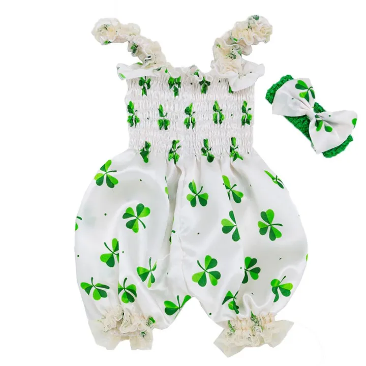cute%20warm%20Toddler%20Baby%20Boy%20Girls%20St.%20Patrick's%20Day%20Sleeveless%20Romper%20Jumpsuit%20Clothes%20-%20Image%203