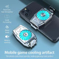 H15 Smart Phone Cooler Portable Phone Radiator Cooling Fan Radiator With Built-In Battery For Playing Games Watching Videos. 
