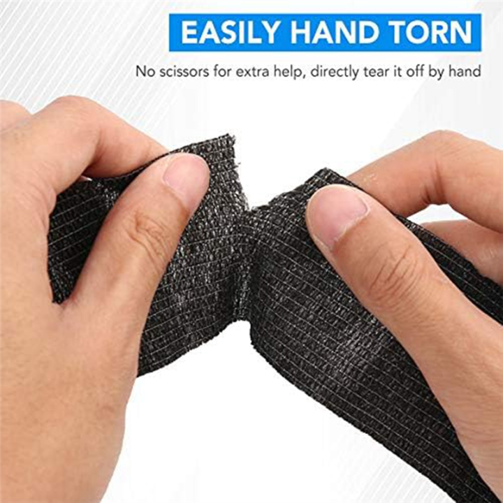 14Pcs%20Adhesive%20Bandage%20Wrap%20Breathable%20Cohesive%20Tape,%20Non%20Woven%20FirstAid%20Tape%20for%20Ankle%20Sprains%20&%20Swelling%20-%20Image%208