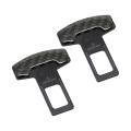 2PCS Car Seat Belt Buckle Car Seat Safty Belt Alarm Canceler Stopper Car Accessories.