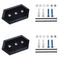 3 Packs Wall Mount Skateboard Holder Skateboard Hanger for Skateboard Deck Display and Storage.