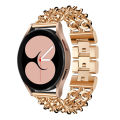 [autismaut] Suitable for Samsung Watch Stainless Steel Metal Strap Denim Chain Galaxy Watch 3/4/5/6 43/47mm. 