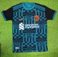 Liverpool Third Jersey 24/25 Half Sleeve Jersey Premium Quality Jersey Football Jersey. 