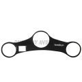 【DATA FROG Global MALL】(NEW)mtc30665 Motorcycle Console Carbon Fiber Sticker Triple Clamp for Honda CBR 250RR 600RR 900RR 1000RR 650F 500R. 