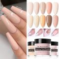 NICOLE DIARY Color Dipping Nail Powder Natural Dry No Lamp Cure Art Decoration Pigment Dust Gel Glitter French Acrylic Nail DIY.