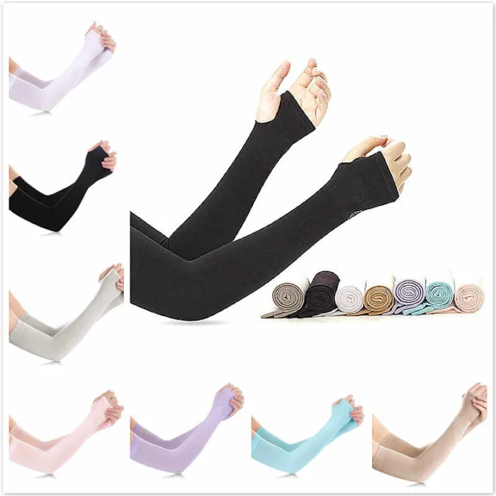 Uv%20Protection%20Hand%20Cover%20Arm%20Sleeves%20Sports%20Driving%20Golf%20Cooling%20Cool%20Cover%20Sun%20-%20Image%206
